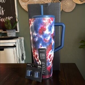 BruMate Era 40oz in Limited Edition Star Burst with straw covers! New!